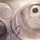 A crack in a cylinder head can cause coolant consumption with no obvious signs of a leak (crack circled with sharpie).
